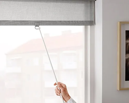Invisible grill balcony installation