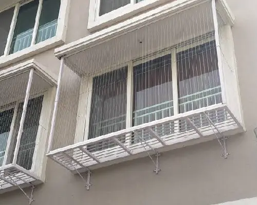 Invisible grill for window